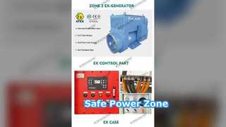 বিস্ফোরণ প্রমাণ ডিজেল জেনারেটর 00kva ATEX জোন