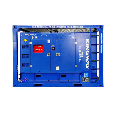 186CFM 100Psi ATEX জোন 2 এক্স প্রুফ সোলার এয়ার কম্প্রেসার ডিএনভি লিফটিং ফ্রেমের সাথে