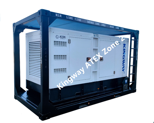 300KVA ATEX জোন 2 সরঞ্জাম ATEX জেনারেটর সাইলেন্ট টাইপ