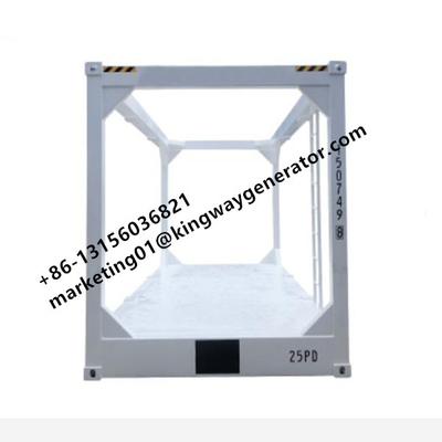 কাস্টমাইজড গ্যালভানাইজড শিপিং DNV 2.7-1 অফশোর কন্টেইনার ফ্রেম লিফটিং স্কিড 20ft
