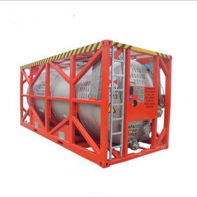 DNV2.7-3 স্টক স্ট্যান্ডার্ড 10ft অফশোর কন্টেইনার সরঞ্জাম উত্তোলন ফ্রেম স্কিড