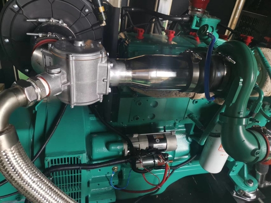 250KVA প্রাকৃতিক গ্যাস কামিন্স 200kw জেনারেটর গ্যাস হিট পাম্প এয়ার কন্ডিশনার জন্য সাইলেন্ট