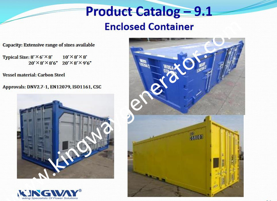 CSC ডাবল সার্টিফাইড DNV 2.7-1 অফশোর কন্টেইনার 10ft 20ft