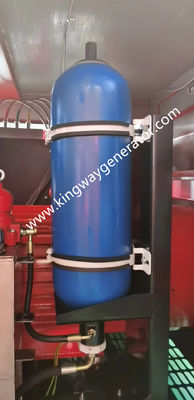 ATEX Zone 2 375CFM Sullair বিস্ফোরণ-প্রমাণ ডিজেল এয়ার কম্প্রেসার কিংওয়ে DNV ফ্রেম
