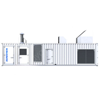 সাইলেন্ট গ্যাস জেনসেট সিই শংসাপত্র 50HZ/60HZ 240V/120V 50kw পাওয়ার গ্যাস জেনারেটর ব্র্যান্ড ইঞ্জিন সহ সেট