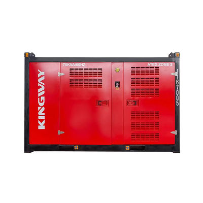 75KVA 600KVA 50HZ 60HZ ATEX সার্টিফাইড জোন 2 বিস্ফোরণ প্রতিরোধী ডিজেল জেনারেটর সেট নীরব জেনারেটর সেট