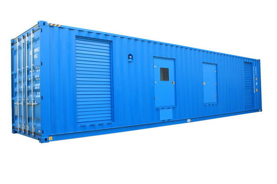 উচ্চ ভোল্টেজ Genset OEM কাস্টমাইজড 1000Kw-2000Kw স্ট্যান্ডবাই পাওয়ার ভাল মানের বিখ্যাত ডিজেল কন্টেইনার জেনারেটর