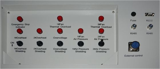 পরীক্ষা ডিজেল জেনারেটর 250kw 400v 50hz3 ফেজ 4 ওয়্যার প্রতিরোধী লোড ব্যাংক