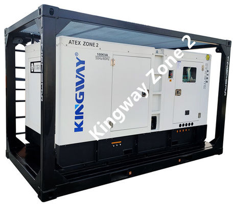 অ্যাটেক্স জোন ১ জোন ২ বিস্ফোরণ-প্রমাণ 150kva ডিজেল জেনারেটর DNV2.7-1 উত্তোলন ফ্রেম সহ তেল ও গ্যাস প্ল্যাটফর্মের জন্য