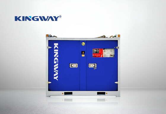 200kW ATEX জোন 2 এক্স-প্রুফ ডিজেল জেনারেটর সিস্টেম (টি 3), DNV 2.7-1 সার্টিফাইড অফশোর লিফটিং ক্র্যাশ ফ্রেমে মাউন্ট করা