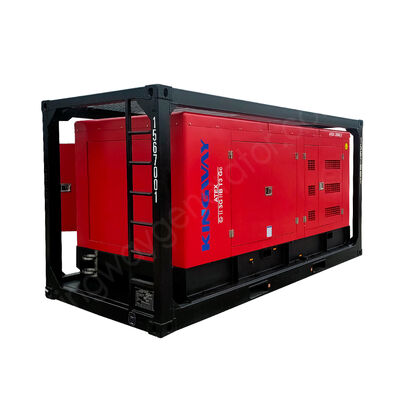 75kVA বিস্ফোরণ-প্রতিরোধী ATEX জোন 2 ডিজেল ইঞ্জিন জেনারেটর সেট DNV2.7-1 লিফটিং ফ্রেম সহ