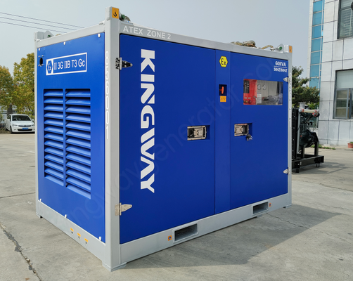 60KVA ATEX সার্টিফাইড জোন 2 ডিজেল জেনারেটর টেম্প ক্লাস T3 অফশোর প্ল্যাটফর্ম ব্যবহার বিস্ফোরণ প্রতিরোধী ডিজেল জেনারেটর সেট