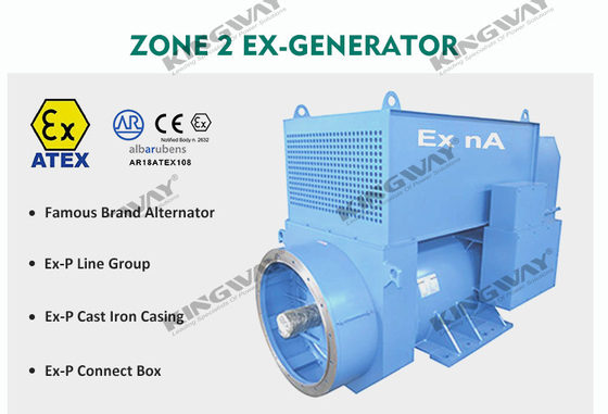 60KVA ATEX জোন 2 সরঞ্জাম সাইলেন্ট ডিজেল জেনারেটর অফশোর লিফটিং ফ্রেম সহ সেট