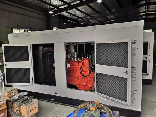 হাউস কিংওয়ে গ্যাস ইঞ্জিনের জন্য 320KW নীরব প্রাকৃতিক গ্যাস জেনারেটর