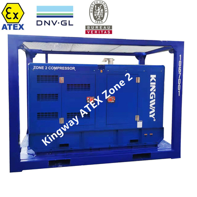 750CFM ATEX জোন 2 সরঞ্জাম গ্যাস ক্ষেত্রের জন্য প্রাক্তন প্রমাণ ডিজেল ইঞ্জিন