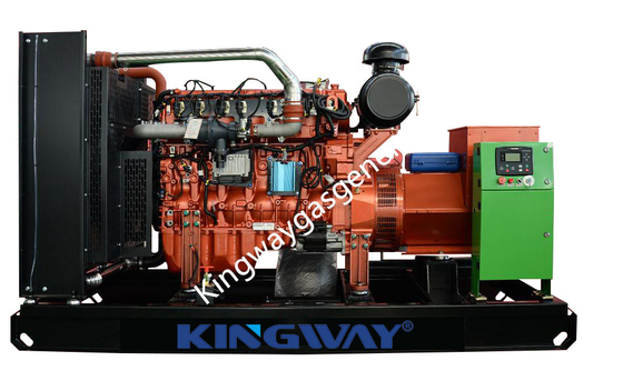 40KVA সাইলেন্ট বায়োগ্যাস মিথেন জেনারেটর সেট কিংওয়ে কামিন্স গ্যাস ইঞ্জিন