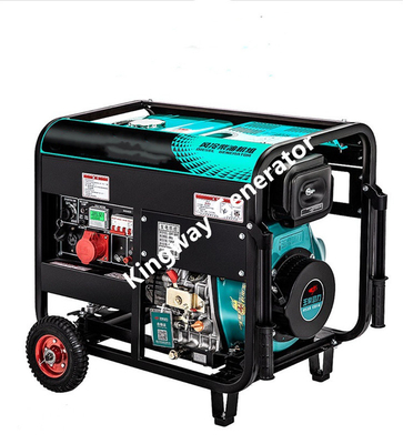 10KW নীরব ছোট মোবাইল প্রাকৃতিক গ্যাস জেনারেটর সেট জরুরী শক্তি