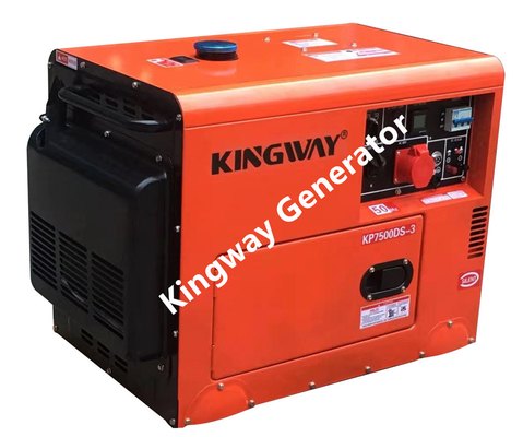 10KW নীরব ছোট মোবাইল প্রাকৃতিক গ্যাস জেনারেটর সেট জরুরী শক্তি
