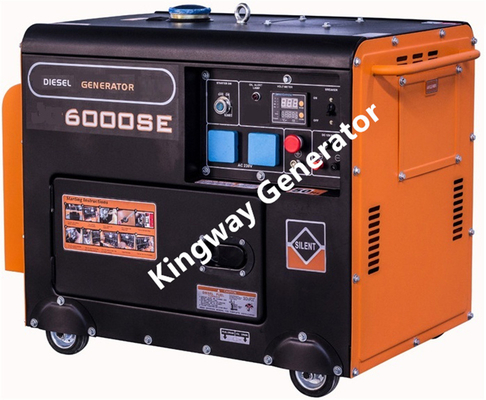 নৌকার জন্য 5KW ডিজেল জেনারেটর পেট্রল পেট্রোল জেনারেটর পোর্টেবল সেট