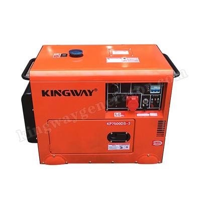 25L ফুয়েল ট্যাঙ্ক সহ ওপেন স্টাইল 5KW এয়ার কুলড পোর্টেবল জেনারেটর জরুরী ব্যবহার