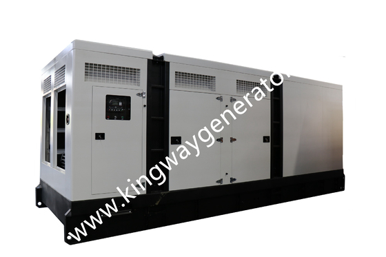 সাইলেন্ট টাইপ ওয়াটার কুলড জেনারেটর 1500RPM 1000KVA 800KW মিতসুবুশি ইঞ্জিন