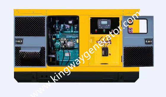 বাড়ির এয়ার কন্ডিশনের জন্য উজ্জ্বল হলুদ 120KW কামিন্স 150 KVA জেনারেটর