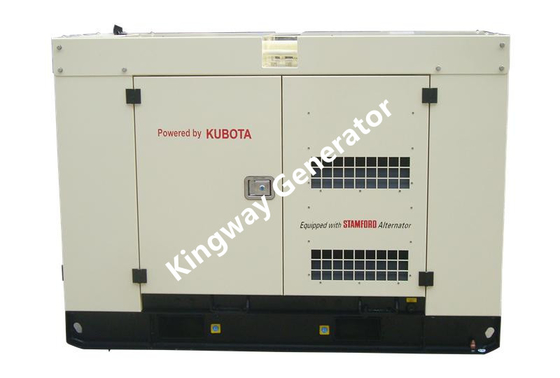 22KVA 17KW জাপান ইয়ানমার ইঞ্জিন সাইলেন্ট জেনারেটর ঘরে ব্যবহারের জন্য 3 ফেজ