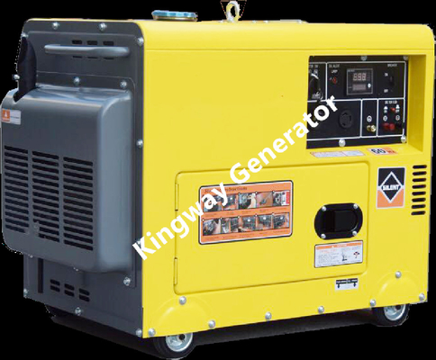 ROHS সার্টিফিকেশন 12KW পোর্টেবল জেনারেটর সেট বাড়িতে ব্যবহারের জন্য বহন করা সহজ
