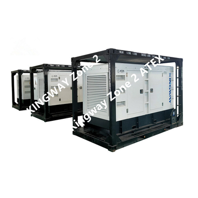 ATEX 3 ফেজ জোন 2 ডিজেল জেনারেটর সেট 200KVA অফশোর প্লা জেনারেটর