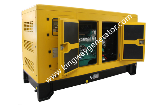 375KVA 300KW 3 ফেজ পারকিন্স ইঞ্জিন সাইলেন্ট ডিজেল চালিত জেনারেটর সেট ATS