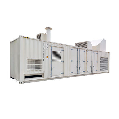 1MW 1000KW গ্যাস জেনসেট কন্টেইনার টাইপ ঐচ্ছিক CHP সিস্টেম নীরব প্রাকৃতিক গ্যাস জেনারেটর সেট